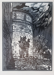 Kazan. Tower of the Kremlin. 1930. Pavel Aleksandrovich Shillingovsky (1881-1942).
