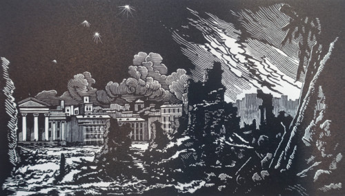 The Besieged City. 1941. Pavel Aleksandrovich Shillingovsky (1881-1942).