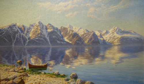 Off the Lofoten Islands in June. 1911. Ivan Fedorovich Shultze (1874-1939).