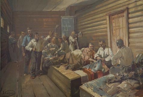 Notes from the House of the Dead by Fedor Dostoevsky. Nikolai Karazin (1842-1908). 1893.