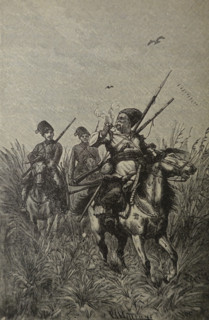 Illustration from book 'Taras Bulba'. A Novel by Nikolai Gogol (1809-1852). 1893.