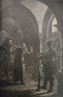 Illustration from book 'Taras Bulba'. A Novel by Nikolai Gogol (1809-1852). 1893.