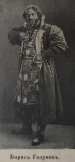 Fyodor Chaliapin (1873-1938). Tsar Boris Godunov. 1900-1910s.