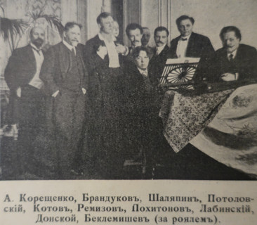 Fyodor Chaliapin (1873-1938). Early 20th century.