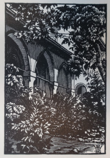 Bakhchisaray. Mosque Arcades. 1924. Pavel Aleksandrovich Shillingovsky (1881-1942).
