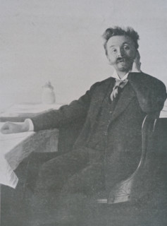 Portrait of the composer Alexander Scriabin (1871-1915).