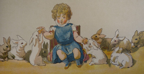 Illustration from Children's Stories to Grandfather's Pictures. Drawings by Prince Grigory Grigoryevich Gagarin (1810-1893). 1905.