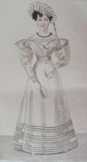 Illustration from the 'Ladies' Journal'. 1826.