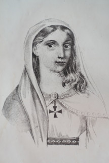 Portrait of Evdokia Dmitrievna (1353-1407)