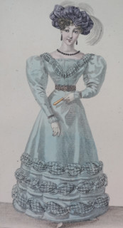 Illustration from the 'Ladies' Journal'. 1826.