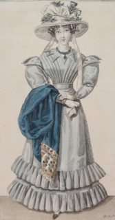 Illustration from the 'Ladies' Journal'. 1826.
