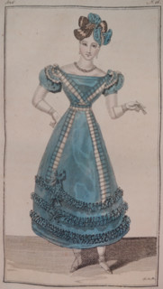 Illustration from the 'Ladies' Journal'. 1826.