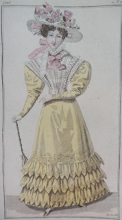 Illustration from the 'Ladies' Journal'. 1826.