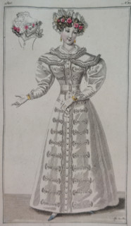 Illustration from the 'Ladies' Journal'. 1826.
