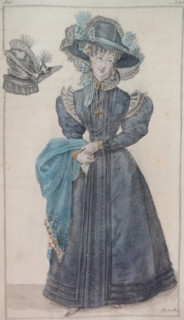 Illustration from the 'Ladies' Journal'. 1826.