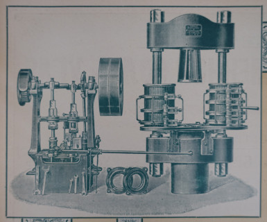 Advertisement for agricultural machinery from the Klassen & Neufeld plant. 1911.