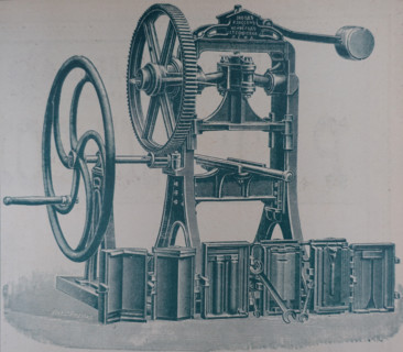Advertisement for agricultural machinery from the Klassen & Neufeld plant. 1911.