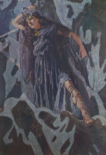 Portrait of opera singer Feodor Chaliapin (1873-1938)