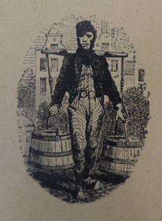 Illustration from the book The Silver Skates. Drawings by Theophile Schuler (1821-1878). 1870.