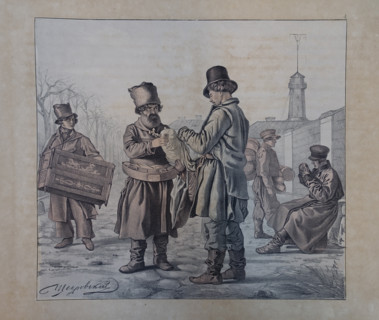 Sbiten Seller. 1845. Ignaty Shchedrovsky (1815-1871).