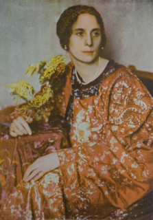 Portrait of the ballerina Anna Pavlovna Pavlova (1881-1931)