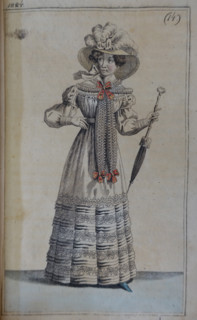 Illustration from the 'Ladies' Journal'. 1824.