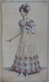 Illustration from the 'Ladies' Journal'. 1824.
