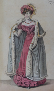 Illustration from the 'Ladies' Journal'. 1824.
