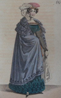 Illustration from the 'Ladies' Journal'. 1824.