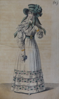 Illustration from the 'Ladies' Journal'. 1824.
