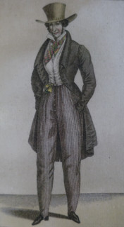 Illustration from the 'Ladies' Journal'. 1823.