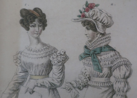 Illustration from the 'Ladies' Journal'. 1823.