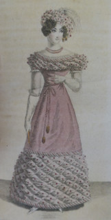 Illustration from the 'Ladies' Journal'. 1823.