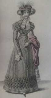 Illustration from the 'Ladies' Journal'. 1823.