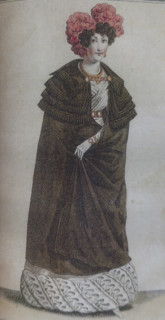 Illustration from the 'Ladies' Journal'. 1823.