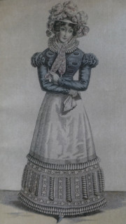 Illustration from the 'Ladies' Journal'. 1823.