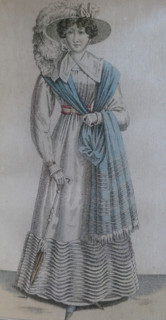 Illustration from the 'Ladies' Journal'. 1823.