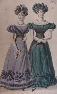 Illustration from the 'Ladies' Journal'. 1824.