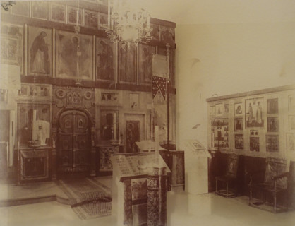 Interior of the Church of the All-Merciful Saviour in Natalyevka