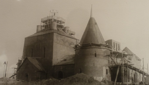 Construction of the Memorial Church of St. Sergius of Radonezh on the Kulikovo Field