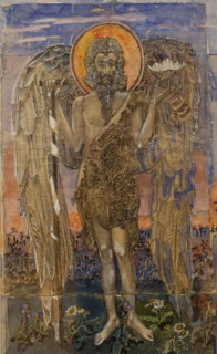 John the Baptist. 1905. Mikhail Vrubel (1856-1910).