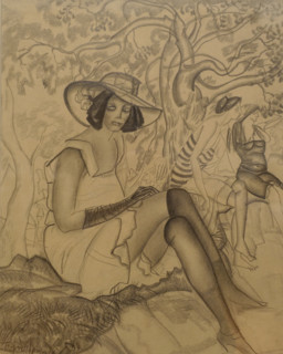 Boris Grigoriev (1886-1939). Bathers. 1916.