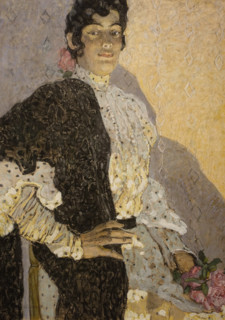 Alexander Golovin (1863-1930). Spanish Woman. 1907.