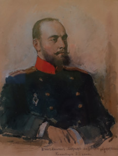 Portrait of Alexander Alexandrovich Drenteln (1868-1949). 1902-1903. Pavel Shipov (1860-1919).