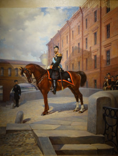 Portrait of Grand Duke Konstantin Konstantinovich (1858-1915). Viktor Mazurovsky (1859-1944). 1900.