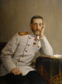 Portrait of Grand Duke Konstantin Konstantinovich (1858-1915). 1900s.