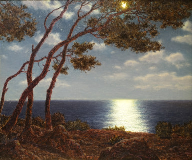 Moonlit Path on the Water. 1927-1930. Ivan Fedorovich Shultze (1874-1939).