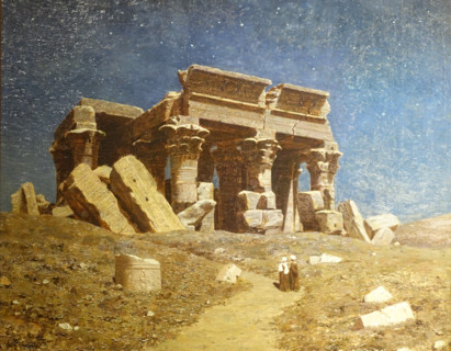 Ruined Temple at Kom Ombo. Egypt. 1927-1930. Ivan Fedorovich Shultze (1874-1939).