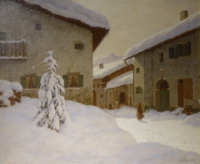 Mountain Village. 1928-1931. Ivan Fedorovich Shultze (1874-1939).