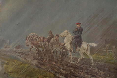 The Village of Stepanchikovo and Its Inhabitants by Fedor Dostoevsky. Nikolai Karazin (1842-1908). 1893.